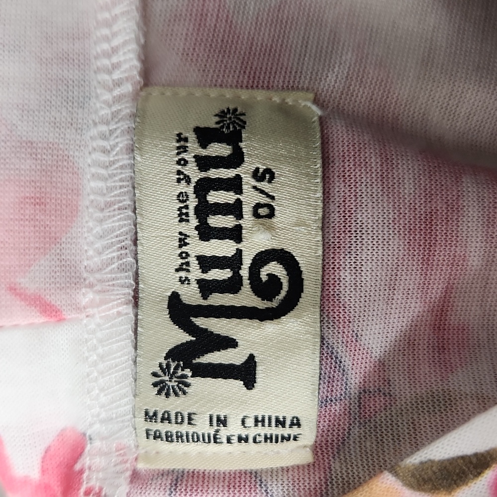 Show Me Your Mumu Floral Short Robe White Pink - Picture 5 of 6